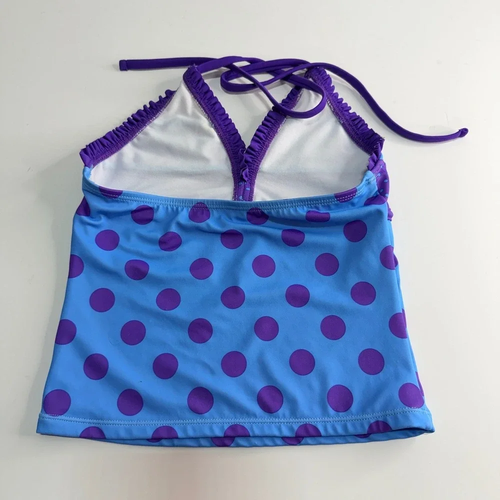Girls Outfit 8 Justice‎ Swim Tankini Top Cat & Jack Denim Shorts Summer Bundle/4